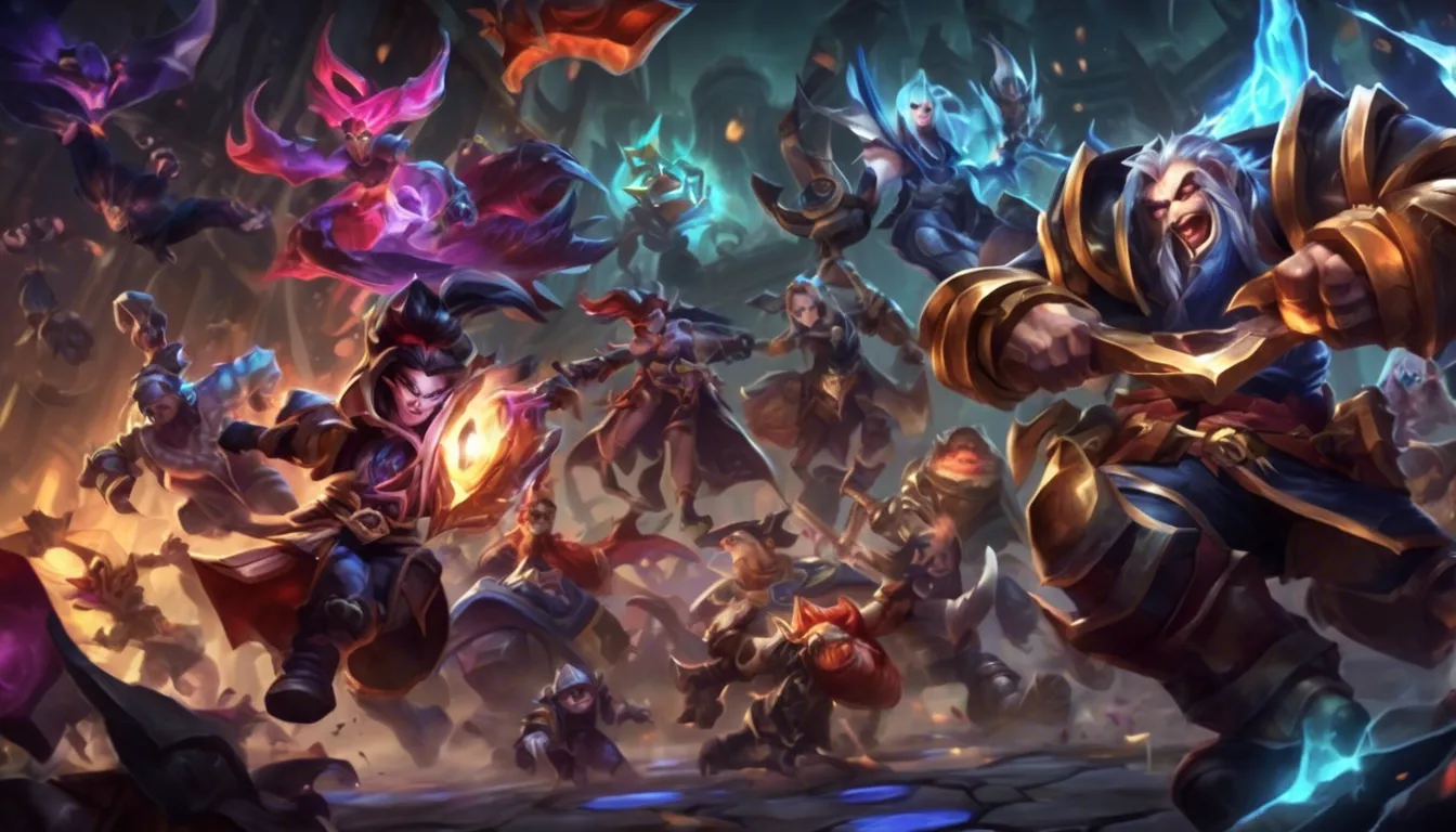 The Thrilling World of League of Legends Online Games